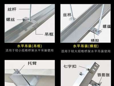 全封闭走线防火喷塑电缆线槽槽式镀锌电缆桥架图3